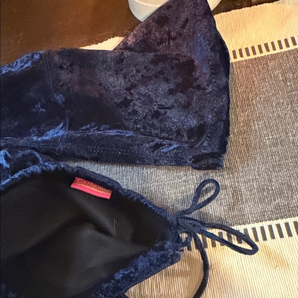 Catherine Malandrino Blue Heeled Boots - Picture 6 of 7